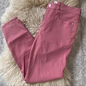 J. Crew 8'' toothpick jeans